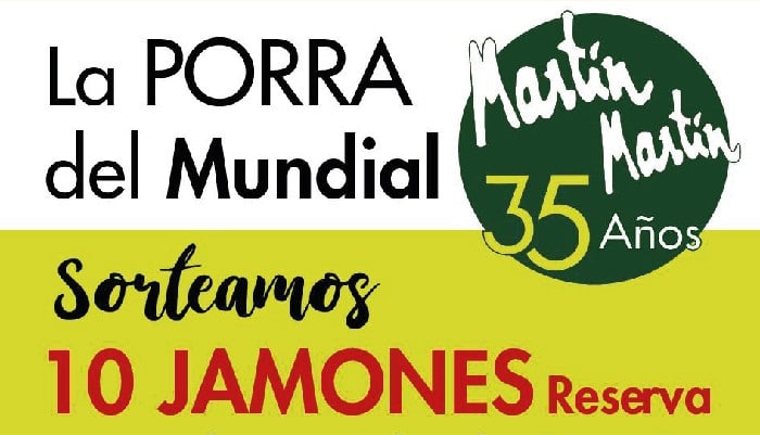 Promoción: La Porra Mundial/ Sorteo 10 Jamones porra de la eurocopa