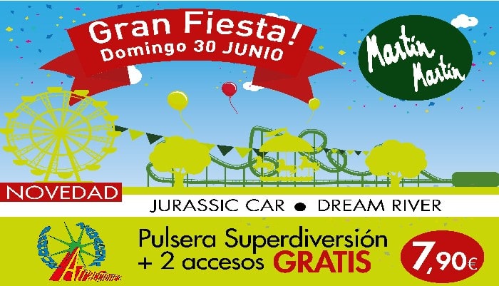 Promoción: Gran Fiesta Martín Martín parque de Atracciones Zgz