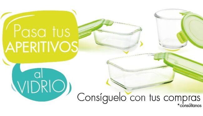 Promoción: Pásate al vidrio tuppers