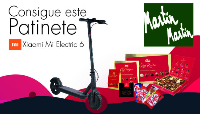 Promoción Nestlé: Patinete Xiaomi Mi Electric 6 Nestlé en Martín Martín