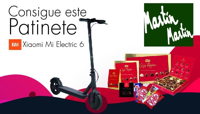 Promoción Nestlé: Patinete Xiaomi Mi Electric 6 Nestlé en Martín Martín