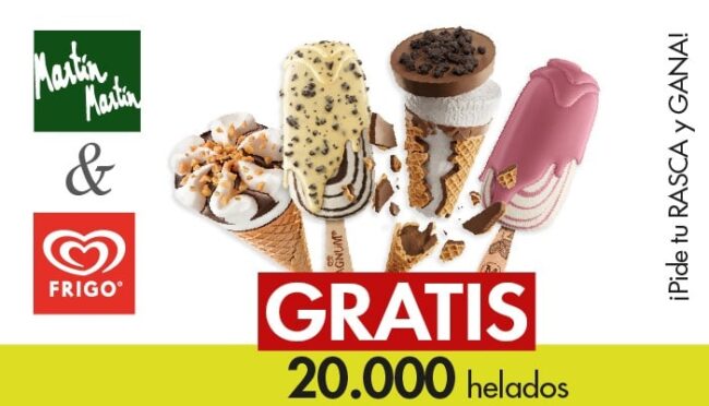 20.000 helados gratis