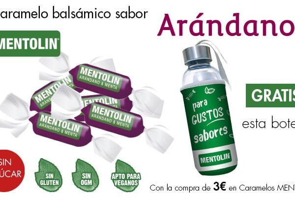 caramelos mentolín sabor arándano