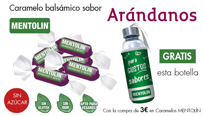 caramelos mentolín sabor arándano