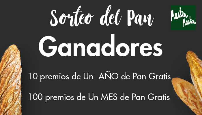 Ganadores del Sorteo del Pan Ganadores del Sorteo del Pan