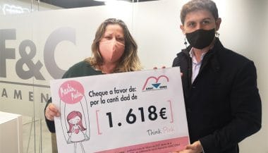 ENTREGA CHEQUE AMAC GEMA MARTIN MARTIN RELIQUIA 2021