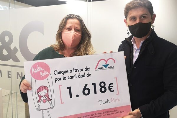 ENTREGA CHEQUE AMAC GEMA MARTIN MARTIN RELIQUIA 2021