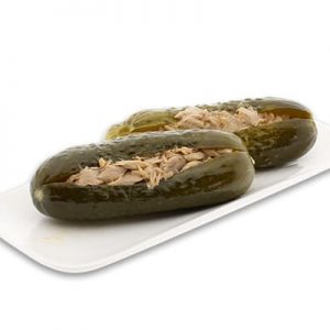 pepino relleno de anchoa