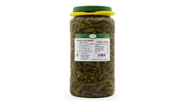 Pepino M Sabor Anchoa  300/400 Garrafa 2,5 kg