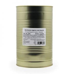 Aceituna Negra Empeltre  Lata 2,5 kg