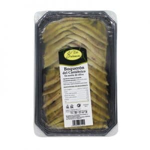 boquerón del cantábrico en aceite