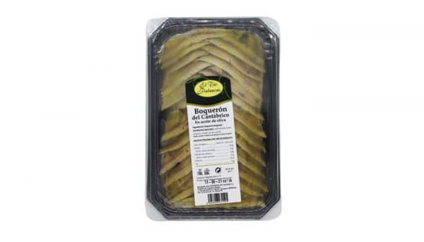 boquerón del cantábrico en aceite