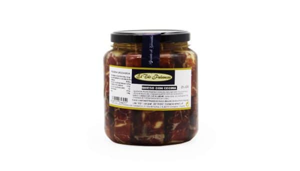 Banderillas Queso con Cecina Tarro 25 ud