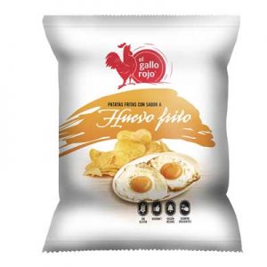 patatas fritas huevo