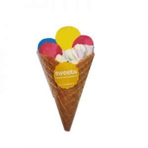 Cono 125gr Helado Marsmelow Sweets