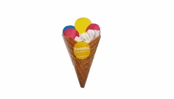 Cono 125gr Helado Marsmelow Sweets