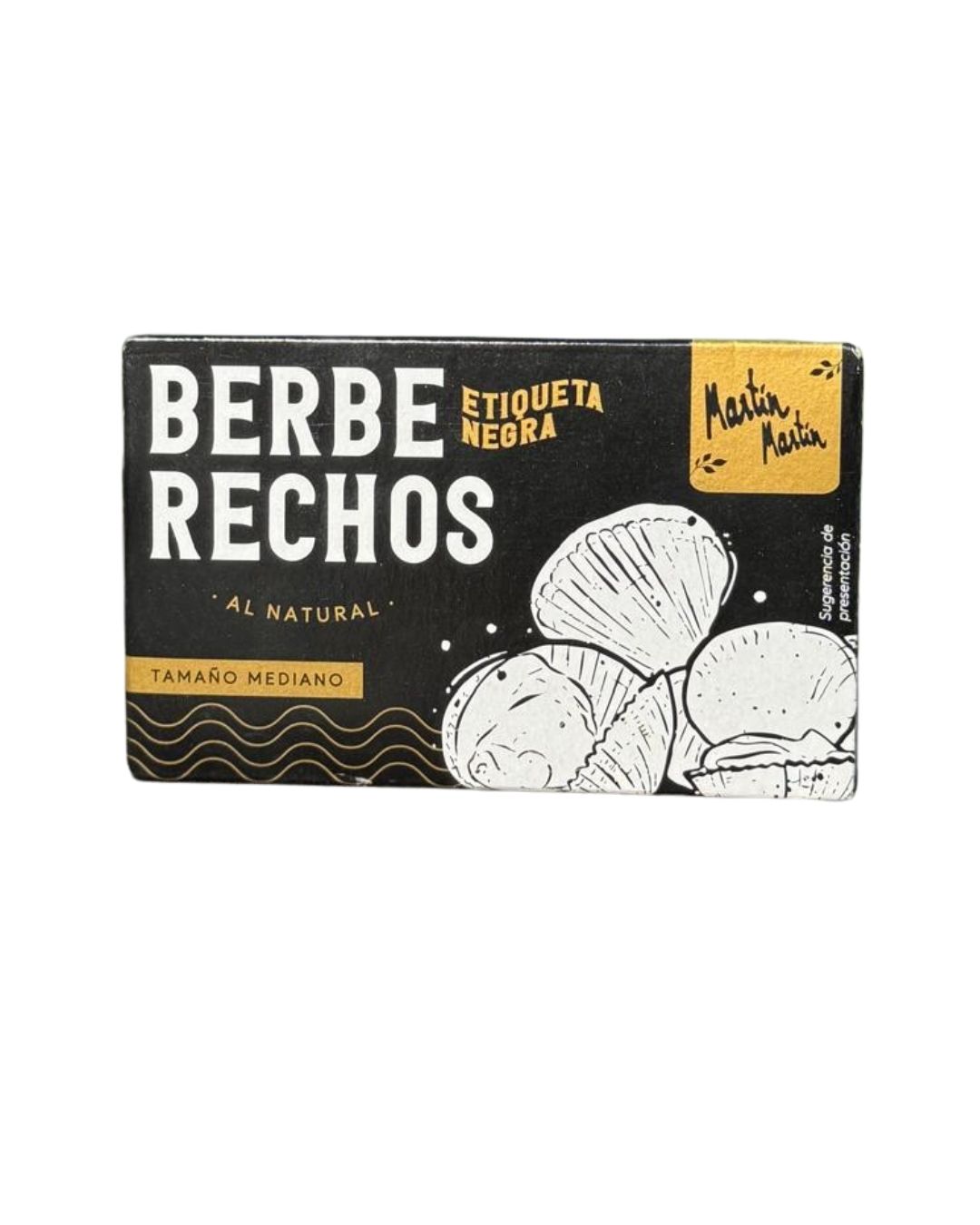 Berberecho Etiq. Negra Lata Ol-120