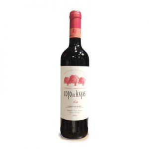 vino tinto roble coto de hayas