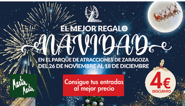 fiesta navidad parque atracciones 2022