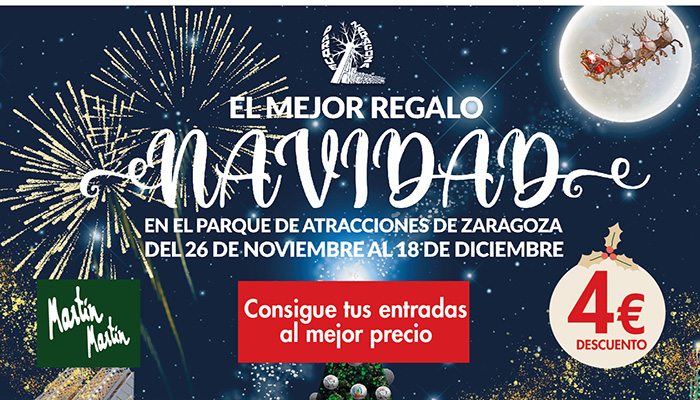 fiesta navidad parque atracciones 2022