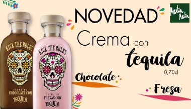 nuevo licor de crema fresa y chocolate con tequila