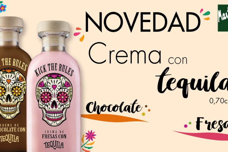 nuevo licor de crema fresa y chocolate con tequila
